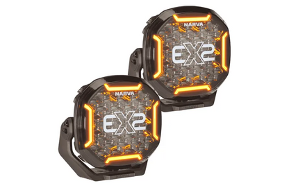 9" EX2 Blackout Driving Light 12/24v