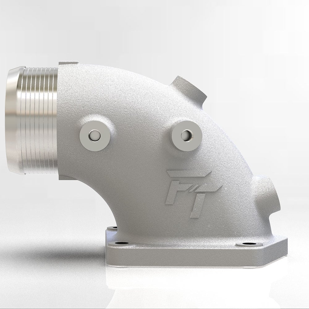 TILLIX 3" Forward Facing Intake Manifold Elbow for Toyota 100 Series 1HD-FTE - SpeedUpPerformance