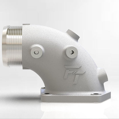 TILLIX 3" Forward Facing Intake Manifold Elbow for Toyota 100 Series 1HD-FTE - SpeedUpPerformance