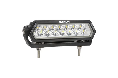 8" Ultra Wide Flood Beam LED Light Bars, Black Kit