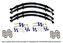 Formula 4x4 Leaf Spring Kit - approx. 50mm Lift at 45-75kg Front & 0-250kg Rear for Toyota LandCruiser 60 Series 1980 - 1990