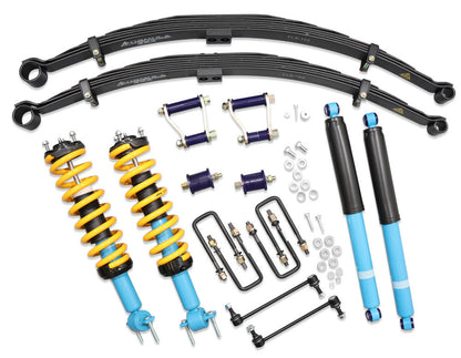2 Inch 50mm Formula 4x4 Lift Kit with Height Adjustable ReadyStruts for Ford Ranger PY, P703 & VW Amarok T1A, T1B 2022-on