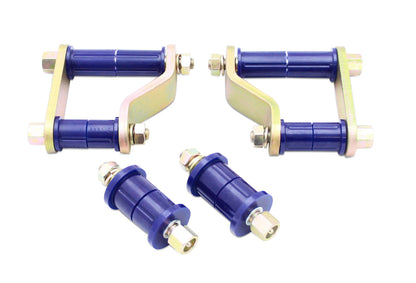 Greasable Shackle and Bush Kit for Isuzu D-Max RG & Mazda BT-50 TF