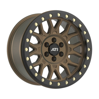 AT-01 17X8.5 HYBRID BEADLOCK WHEEL - BRONZE (6X114.3)