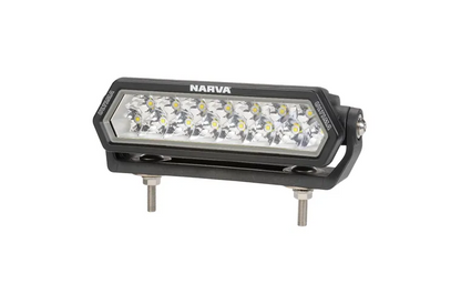 8" Ultra Wide Flood Beam LED Light Bars, Black Kit