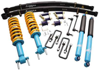 2 Inch 50mm Formula 4x4 ReadyStrut Lift Kit for Ford Ranger PY, P703 & VW Amarok T1A, T1B 2022-on