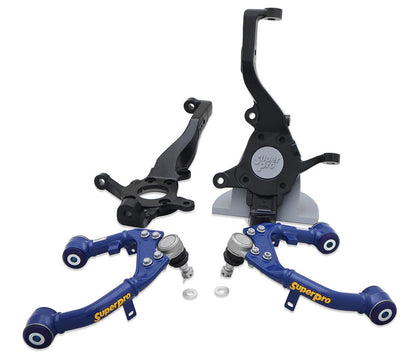 Geometry Correction Kit for Isuzu D-Max, MU-X & Mazda BT-50 to suit 1-3" lifted Vehicles (Fixes Tyre Wear, Camber, Caster & Toe)