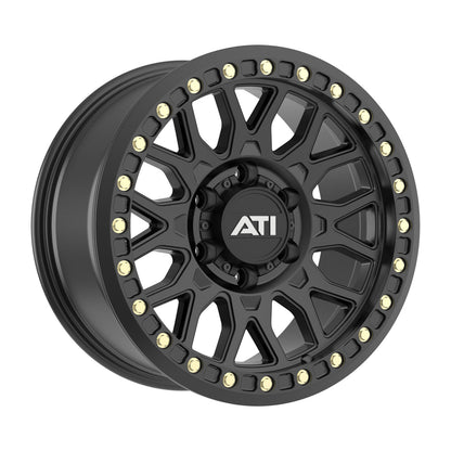 AT-01 17X8.5 HYBRID BEADLOCK WHEEL - BLACK (5X150)