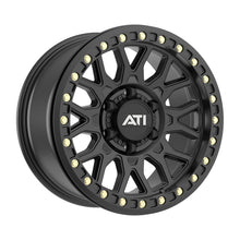 AT-01 17X8.5 HYBRID BEADLOCK WHEEL - BLACK (5X150)