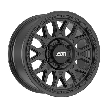 AT-01 17X8.5 HYBRID BEADLOCK WHEEL - BLACK (5X150)