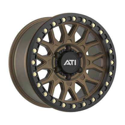 AT-01 17X8.5 HYBRID BEADLOCK WHEEL - BRONZE (5X150)