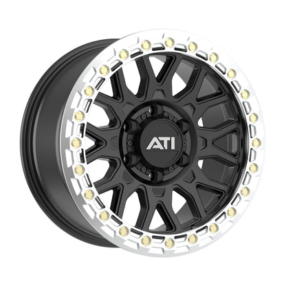 AT-01 17X8.5 HYBRID BEADLOCK WHEEL - BLACK (5X150)