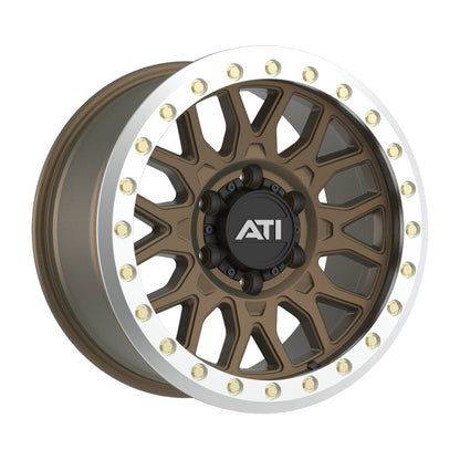 AT-01 17X8.5 HYBRID BEADLOCK WHEEL - BRONZE (5X150)
