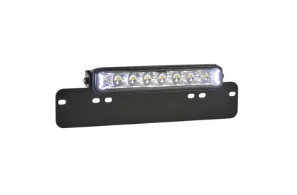 Narva 10" EX2 Blackout Light Bar Single Row Licence Plate
