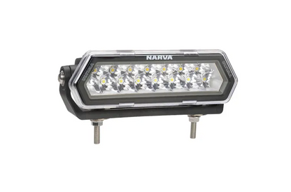 8" Ultra Wide Flood Beam LED Light Bars, Black Kit
