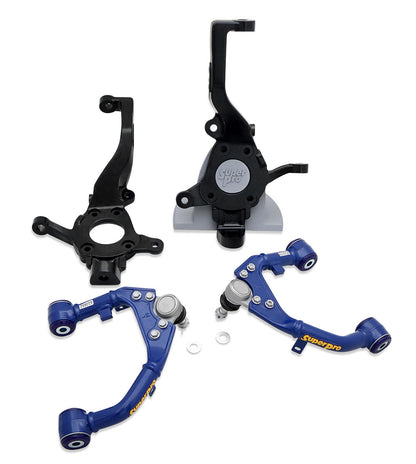 Geometry Correction Kit for Isuzu D-Max, MU-X & Mazda BT-50 to suit 1-3" lifted Vehicles (Fixes Tyre Wear, Camber, Caster & Toe)