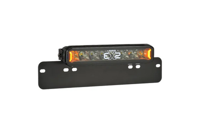 Narva 10" EX2 Blackout Light Bar Single Row Licence Plate