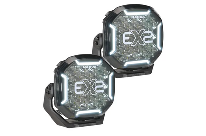 9" EX2 Blackout Driving Light 12/24v