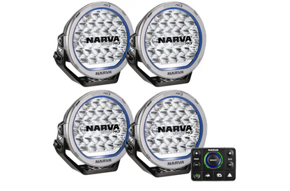 Narva Ultima Mk3 215 LED Trandport Driving Lights Kit - Hybrid