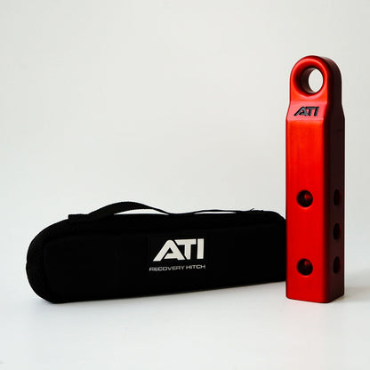 ATI Extended Alloy Recovery Hitch - Red, Black or Silver