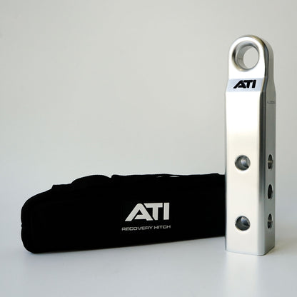 ATI Extended Alloy Recovery Hitch - Red, Black or Silver
