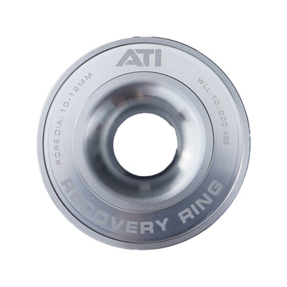 ATI 10,000kg Alloy Recovery Ring - Red, Black or Silver