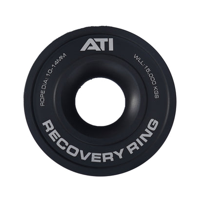 ATI 15,000kg Alloy Recovery Ring - Red, Black or Silver