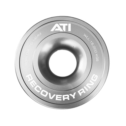 ATI 15,000kg Alloy Recovery Ring - Red, Black or Silver