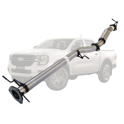 TrackReady Diff Dump 3" DPF Back Exhaust for Ford Range 3.0L PY Next Gen (NON-ADBLUE) 2022+