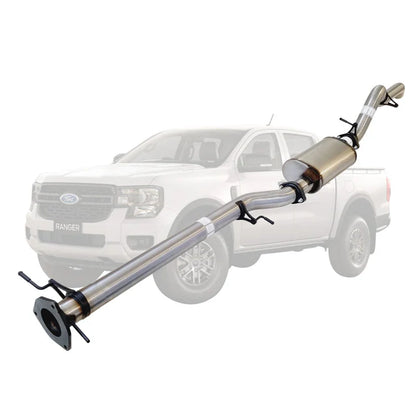 TrackReady 3" DPF Back Exhaust for Ford Ranger 3.0L PY Next Gen 2022+