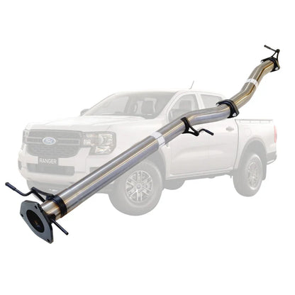 TrackReady Diff Dump 3" DPF Back Exhaust for Ford Range 3.0L PY Next Gen (NON-ADBLUE) 2022+