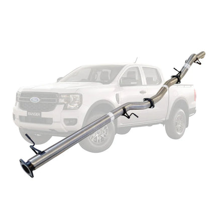 TrackReady 3" DPF Back Exhaust for Ford Ranger 3.0L PY Next Gen (NON-ADBLUE) 2022+