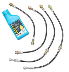 SuperPro Extended Brake Line Kit with Bendix Dot 3 Fluid for Suzuki Jimny 2018+