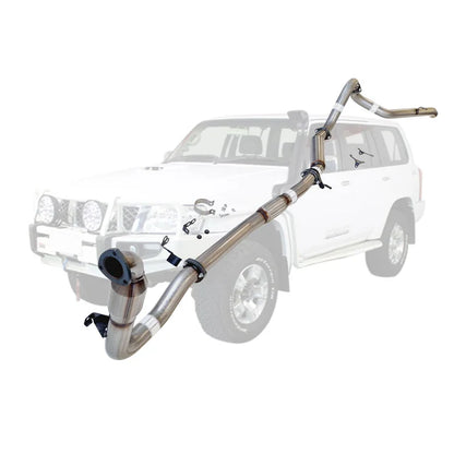TrackReady Stainless 3" Turbo Back Exhaust for GU Patrol ZD30 Wagon