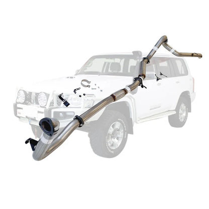 TrackReady Stainless 3" Turbo Back Exhaust for GU Patrol ZD30 Wagon