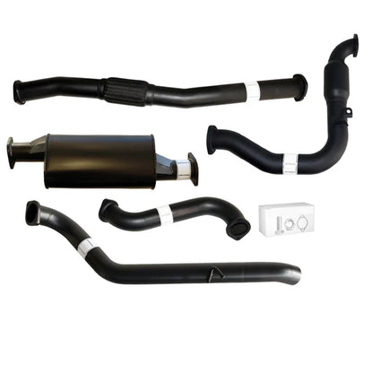 TrackReady Steel 3" Turbo Back Exhaust for GU Patrol ZD30 Wagon