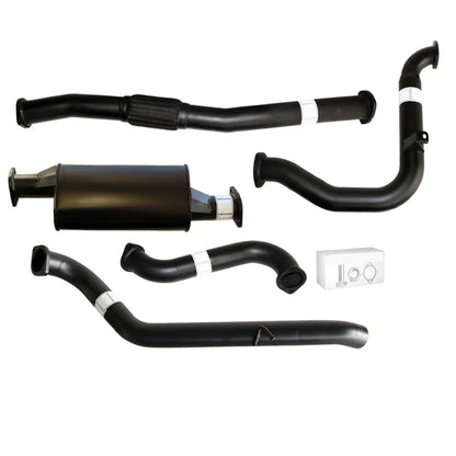 TrackReady Steel 3" Turbo Back Exhaust for GU Patrol ZD30 Wagon