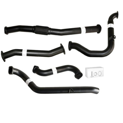 TrackReady Steel 3" Turbo Back Exhaust for GU Patrol ZD30 Wagon