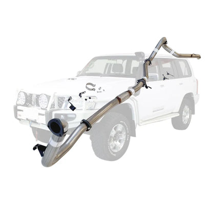 TrackReady Stainless 3" Turbo Back Exhaust for GU Patrol ZD30 Wagon