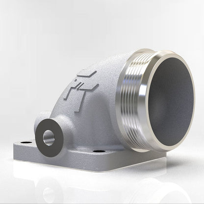 TILLIX 2.5" Intake Manifold 90 Degree Elbow Adaptor for Nissan Patrol TD42 - SpeedUpPerformance