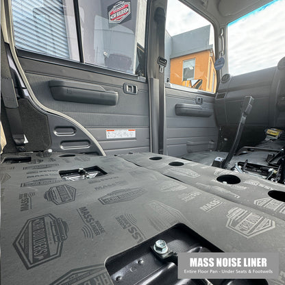 Car Builders Sound Deadening Kit to suit Toyota LandCruiser 79 Series Dual Cab