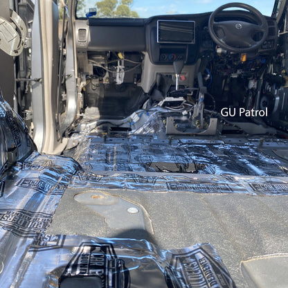Car Builders Sound Deadening Kit for Nissan Patrol GU Wagon