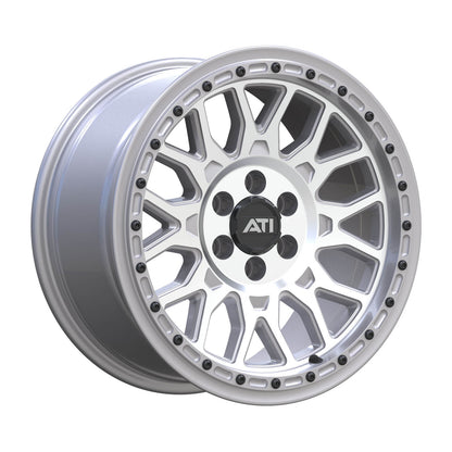 AT-01 17X8.5 HYBRID BEADLOCK WHEEL - MACHINED (6X114.3)