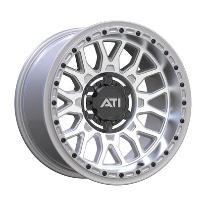 AT-01 17X8.5 HYBRID BEADLOCK WHEEL - MACHINED (5X150)