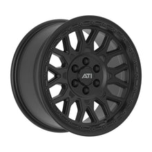 AT-01 17X8.5 HYBRID BEADLOCK WHEEL - BLACK (6X114.3)