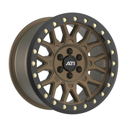 AT-01 17X8.5 HYBRID BEADLOCK WHEEL - BRONZE (6X114.3)
