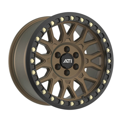 AT-01 17X8.5 HYBRID BEADLOCK WHEEL - BRONZE (6X114.3)