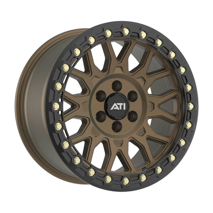 AT-01 17X8.5 HYBRID BEADLOCK WHEEL - BRONZE (6X114.3)