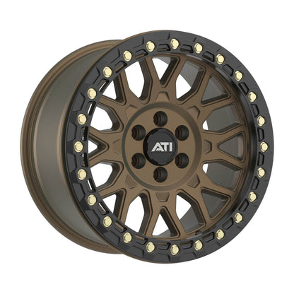 AT-01 17X8.5 HYBRID BEADLOCK WHEEL - BRONZE (6X114.3)