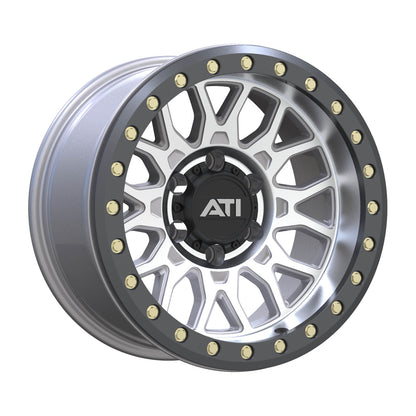 AT-01 17X8.5 HYBRID BEADLOCK WHEEL - MACHINED (5X150)